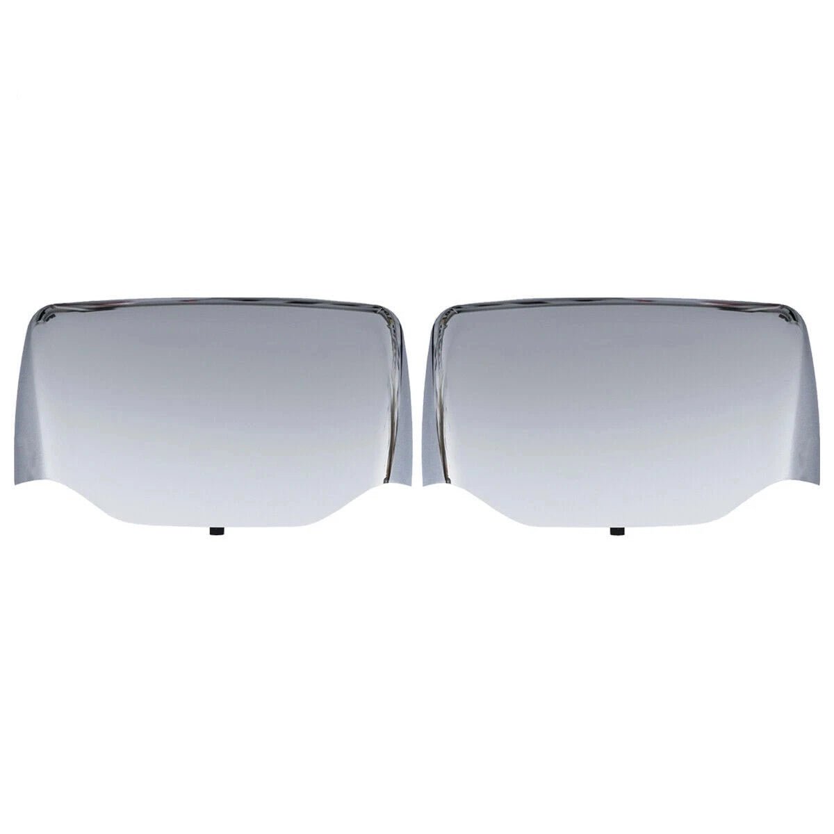 For Peterbilt 579/587 Chrome Mirror Casing Set Door+Hood (4PCS)