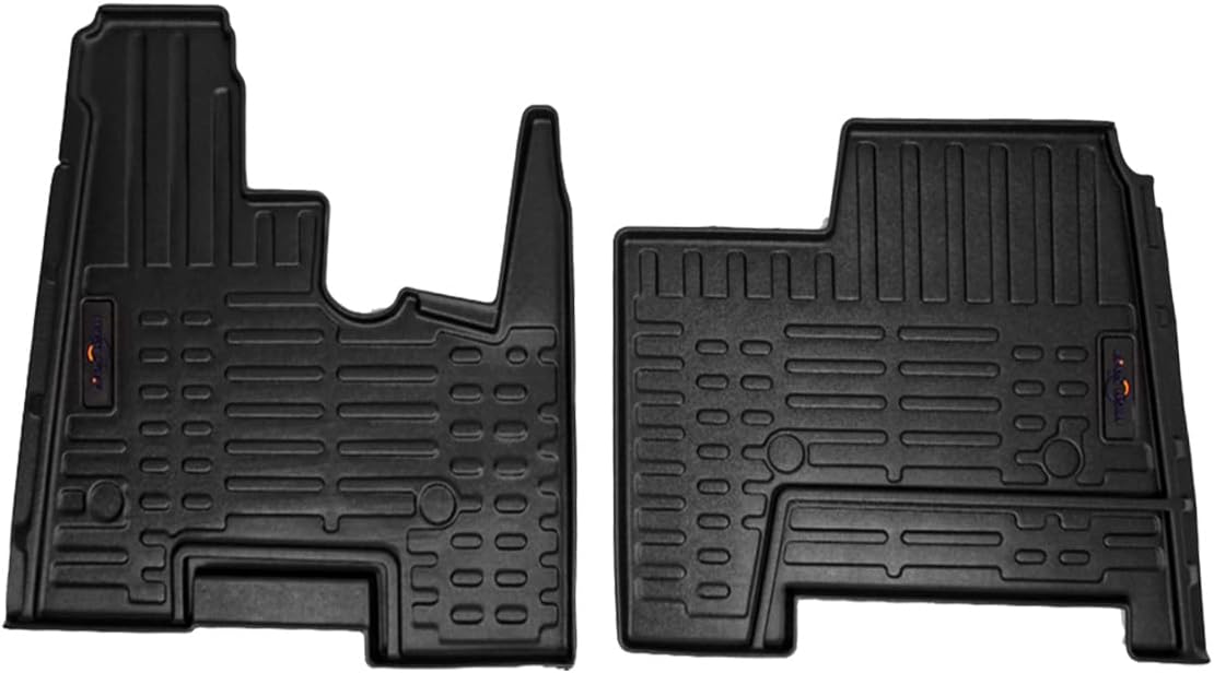 Kenworth T600/T800 & W900 Floor Mats – Custom Fit TPV (2002–2006) (Automatic Cabs) - RoadWest Truck Parts - MZ-64305U - High Soar