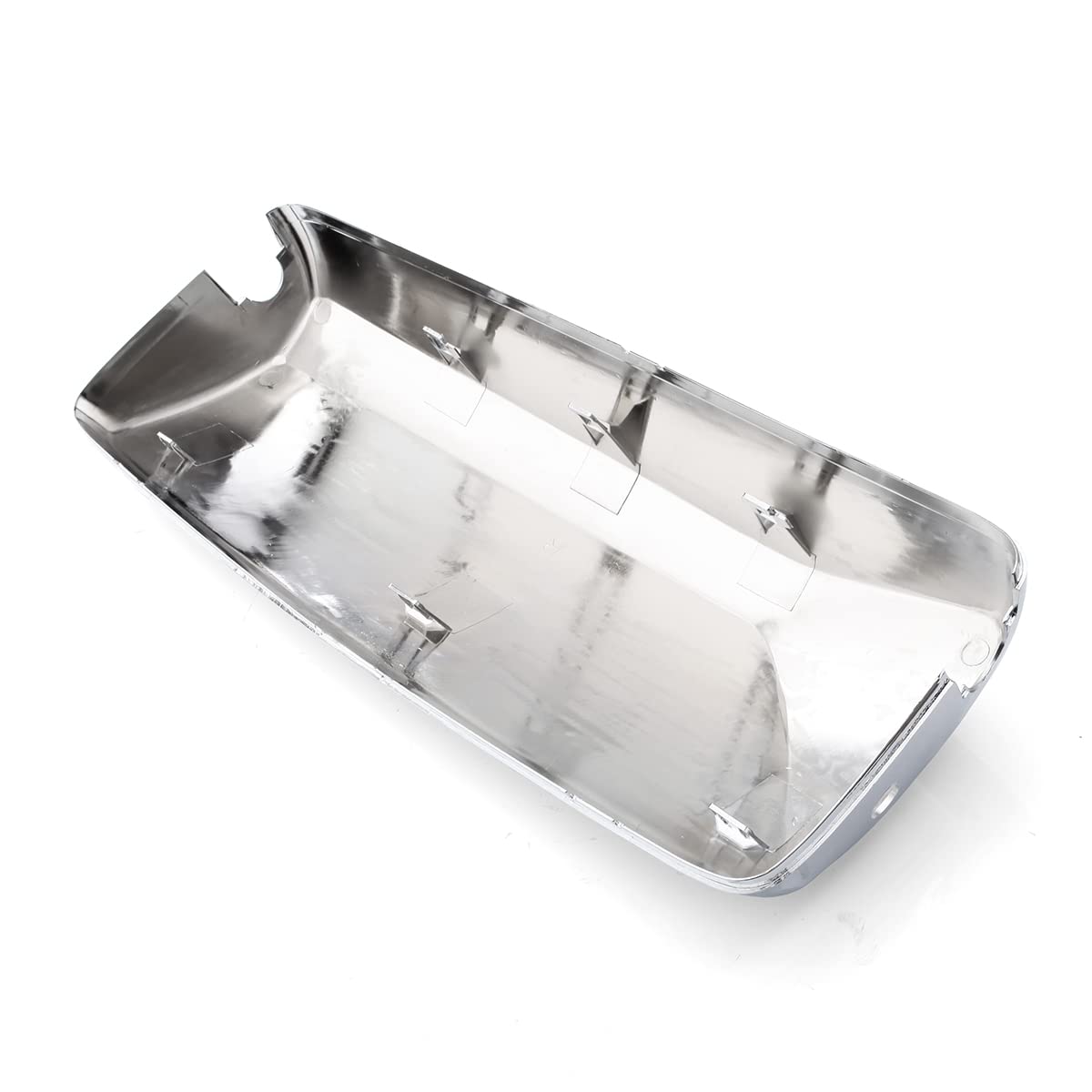 Volvo VNL Door Mirror Cover Set Pair (2004–2017) – Chrome / Black - RoadWest Truck Parts - B08DXR8MJJ - High Soar