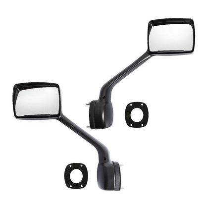 Peterbilt 579/587 Hood Mirror w/ Arm – Black (2010–2017)