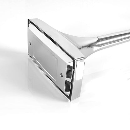 12V 150dB Single Trumpet Air Horn – Chrome Plated, Waterproof (Universal) - RoadWest Truck Parts - B0B9H2H23H - High Soar