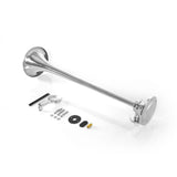 12V 150dB Single Trumpet Air Horn – Waterproof, Chrome Plated (25.1") (Universal) - RoadWest Truck Parts - B0B9H3KK3B - High Soar