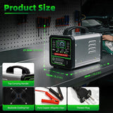 12V/24V Smart Car Battery Charger 0–15A – LCD Trickle Charger & Maintainer - RoadWest Truck Parts - B0FT3WDJ76 - High Soar
