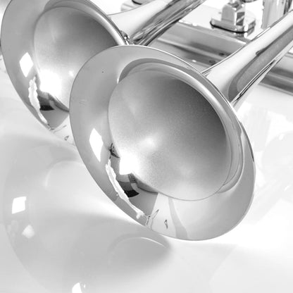 12V/24V Train Air Horn Kit – 150dB (3/4 Trumpet) (Universal) - RoadWest Truck Parts - B0B9H5DLGC - High Soar