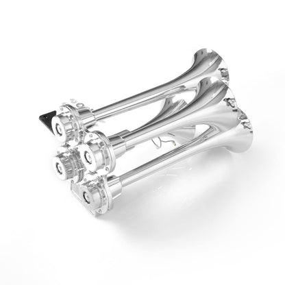 12V/24V Train Air Horn Kit – 150dB (3/4 Trumpet) (Universal) - RoadWest Truck Parts - B0B9H5DLGC - High Soar