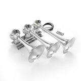 12V/24V Train Air Horn Kit – 150dB (3/4 Trumpet) (Universal) - RoadWest Truck Parts - B0B9H5DLGC - High Soar