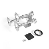 12V/24V Train Air Horn Kit – 150dB (3/4 Trumpet) (Universal) - RoadWest Truck Parts - B0B9H5DLGC - High Soar