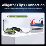 24V LiFePO4 Battery Charger 30A (1000W) – IP65 Waterproof w/ Fan & Alligator Clips - RoadWest Truck Parts - B0FSQ9RHSZ - High Soar