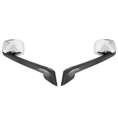 Freightliner Cascadia Hood Mirrors Pair – Heated, Chrome (2018–2020)