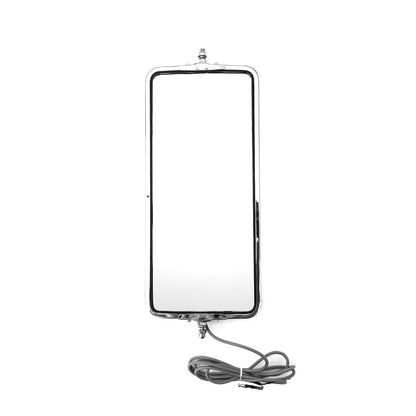 Peterbilt 335–389 Stainless Door Mirror Pair – Heated (Left & Right)