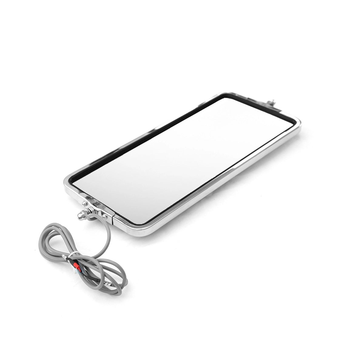 Peterbilt 335–389 Stainless Door Mirror Pair – Heated (Left & Right)