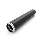 High Soar 33mm Chrome Lug Nut Covers for Semi Trucks – Front Axle Set (Screw‑on ABS)