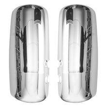 For Peterbilt 579/587 Chrome Mirror Casing Set Door+Hood (4PCS)