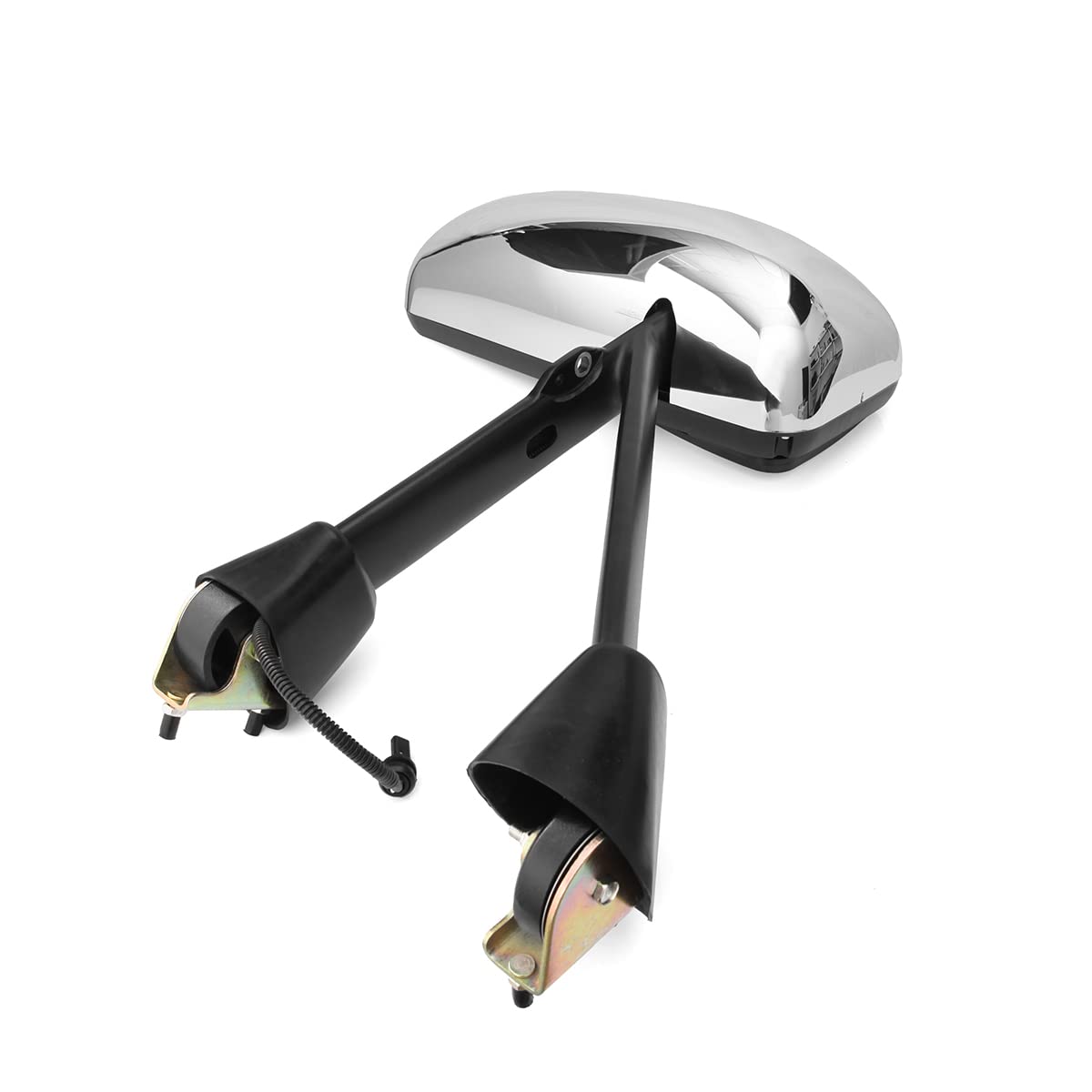 Kenworth T170–T800 Door Mirror – Power Heated, Chrome/Black