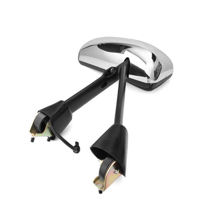 Kenworth T170–T800 Door Mirror – Power Heated, Chrome/Black