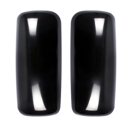 Black/Chrome Door Mirror Covers for Kenworth T170/T800 2008–2017 OEM R59-1019-22 / R59-1010-22