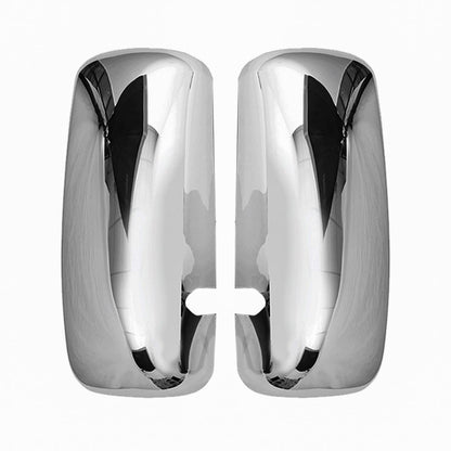 Black/Chrome Door Mirror Covers for Kenworth T170/T800 2008–2017 OEM R59-1019-22 / R59-1010-22