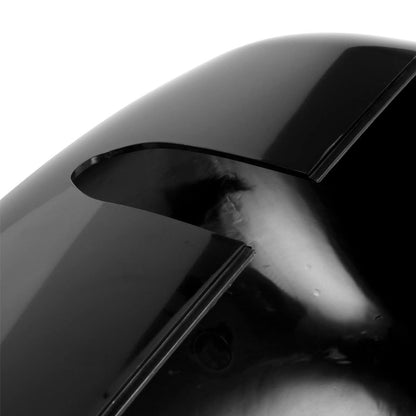 Black/Chrome Door Mirror Covers for Kenworth T170/T800 2008–2017 OEM R59-1019-22 / R59-1010-22