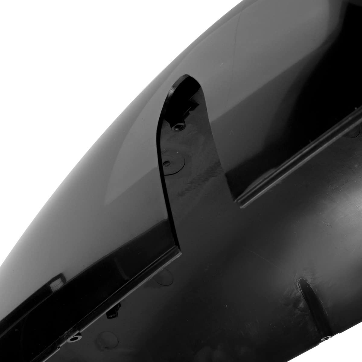 Black/Chrome Door Mirror Covers for Kenworth T170/T800 2008–2017 OEM R59-1019-22 / R59-1010-22