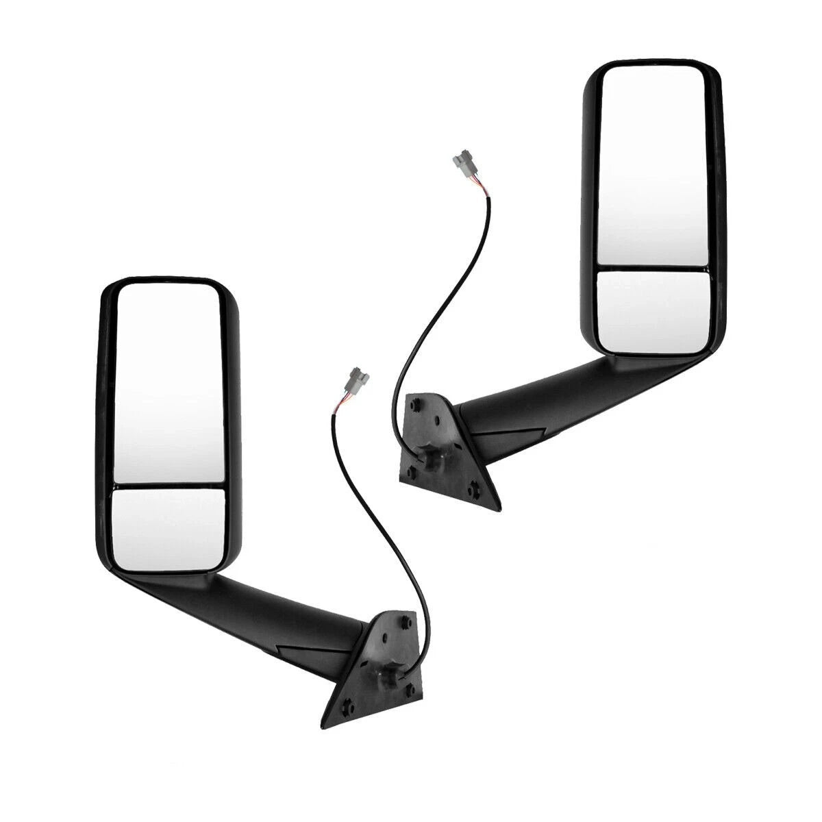Black Heated Power Door Mirror for Freightliner Cascadia 2018+