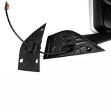 Black Heated Power Door Mirror for Freightliner Cascadia 2018+