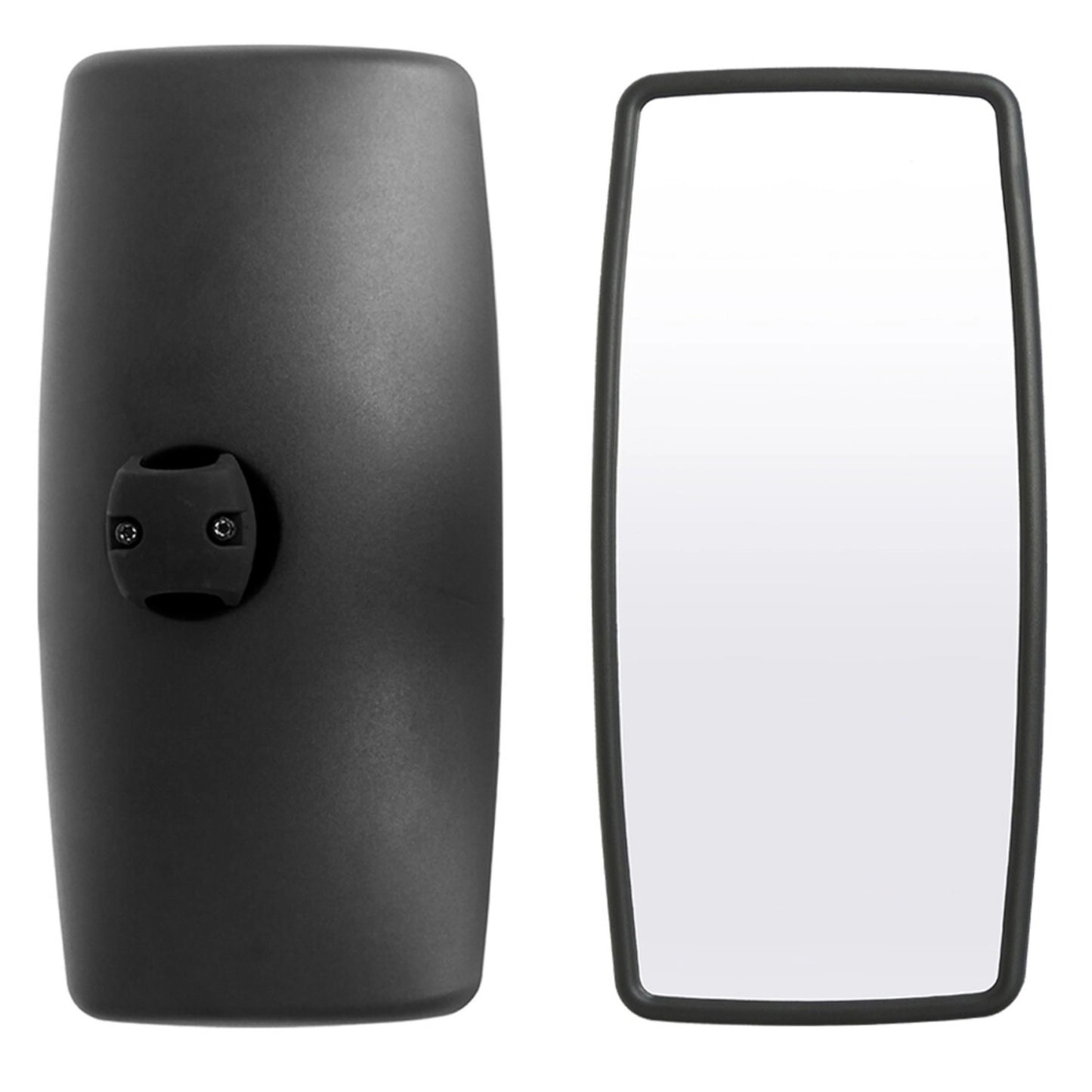 International 4300 Upper Main Door Mirror – Black / Chrome (DuraStar/WorkStar/TranStar/ProStar/LoneStar)