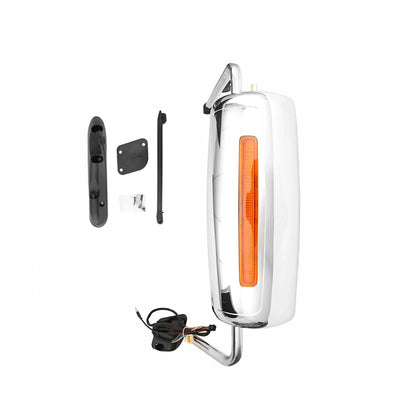 International ProStar Door Mirror – Chrome Heated Power, Door Mount (2002–2018)