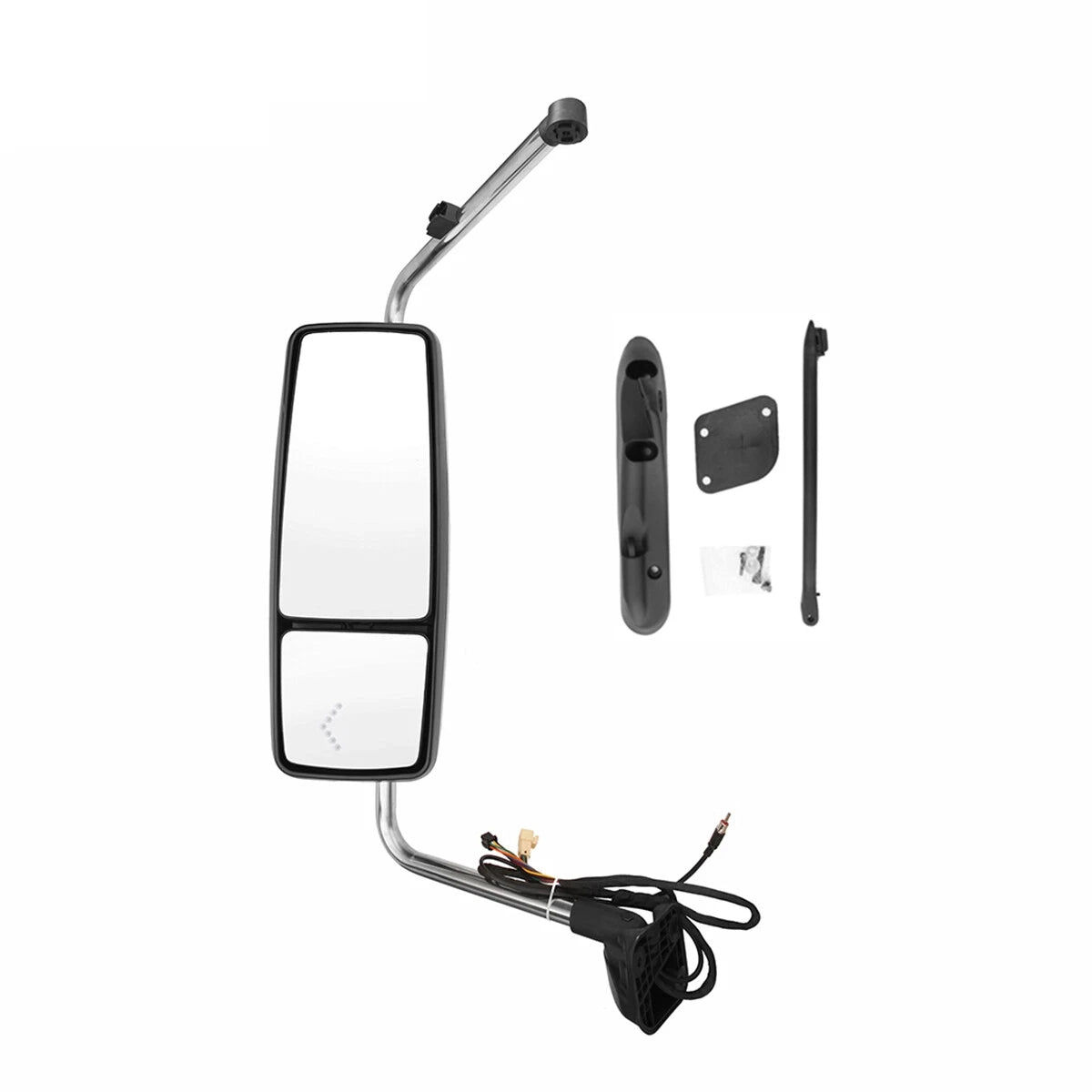 International ProStar Door Mirror – Chrome Heated Power, Door Mount (2002–2018)