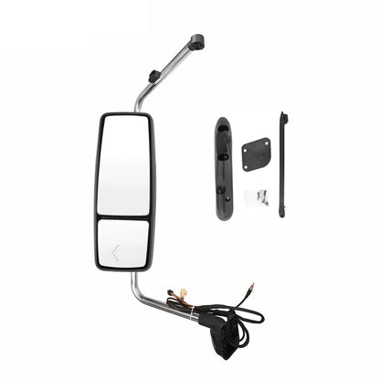 International ProStar Door Mirror – Chrome Heated Power, Door Mount (2002–2018)