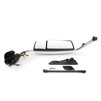 International ProStar Door Mirror – Chrome Heated Power, Door Mount (2002–2018)