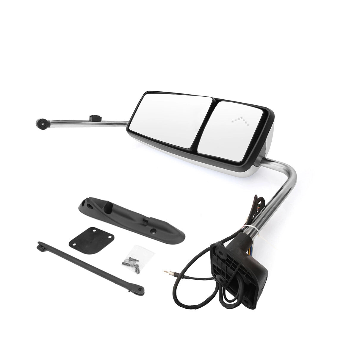 International ProStar Door Mirror – Chrome Heated Power, Door Mount (2002–2018)