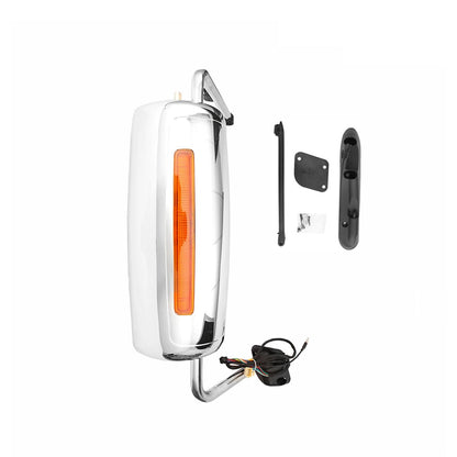 International ProStar Door Mirror – Chrome Heated Power, Door Mount (2002–2018)