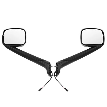 Freightliner Cascadia Hood Mirrors Pair – Heated, Chrome (2018–2020)