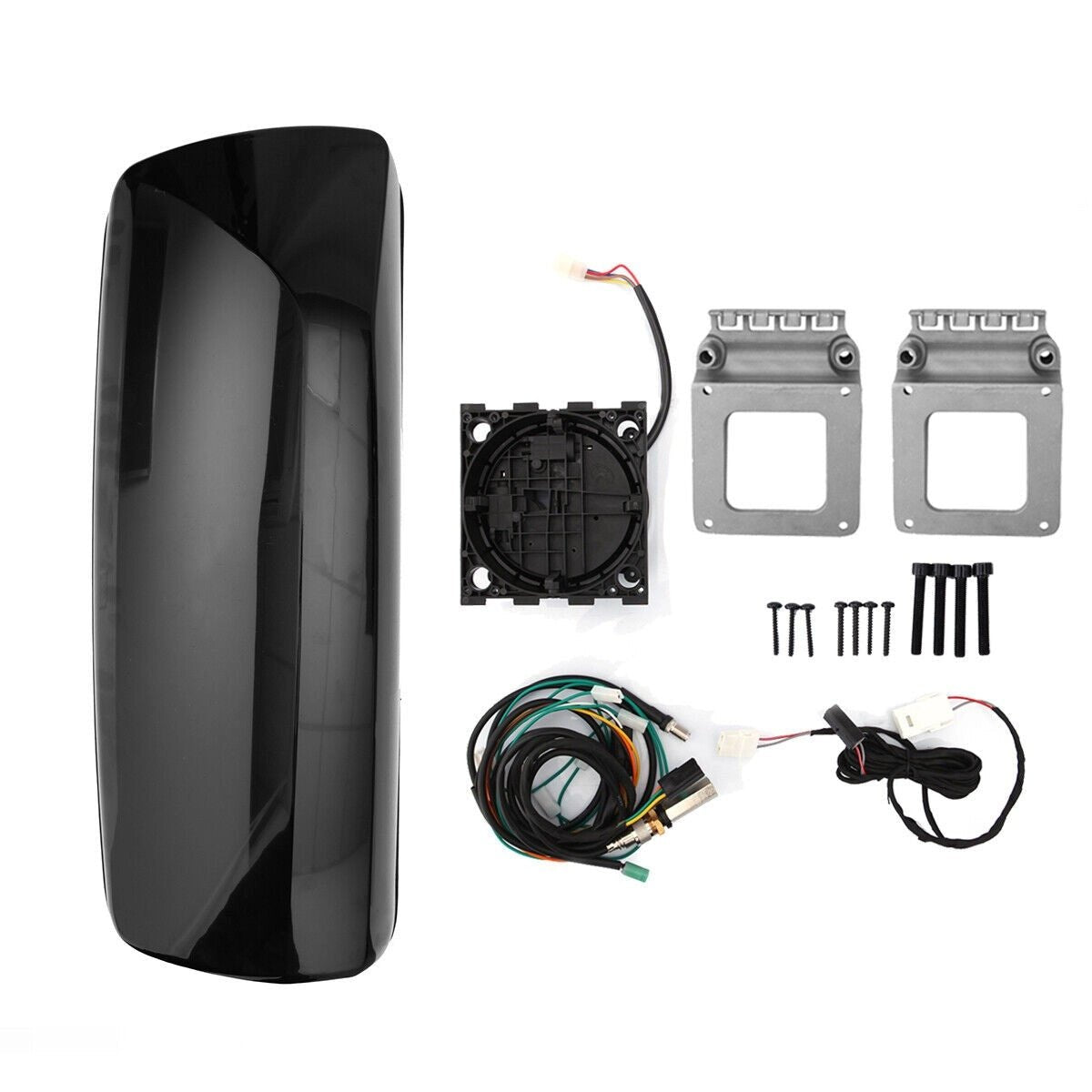 Volvo VNL/VNM/VNX Door Mirror – Chrome Heated Power w/ LED Turn Signal (RH Passenger)