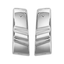 Freightliner Columbia/Century Door Mirror Cover + Arm Housing Pair – Chrome / Black (LH+RH)