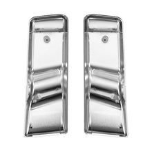 Freightliner Columbia/Century Door Mirror Cover + Arm Housing Pair – Chrome / Black (LH+RH)