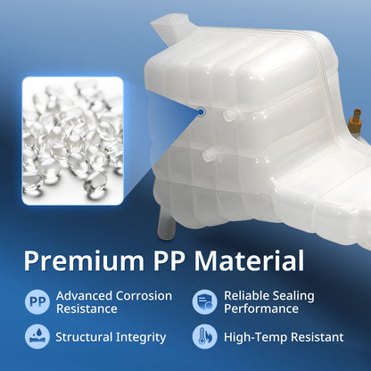 Freightliner M2 Coolant Reservoir Tank w/ Cap (2012–2019) – Replaces 603-5207 / A0528531000