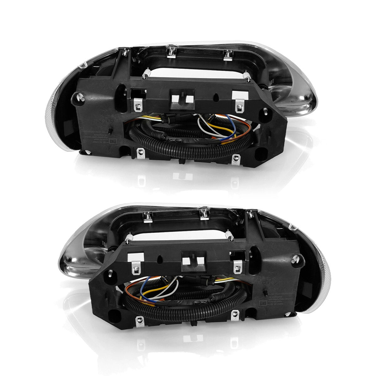International 5900/9200/9400 LED Projector Headlights Pair – High/Low Beam