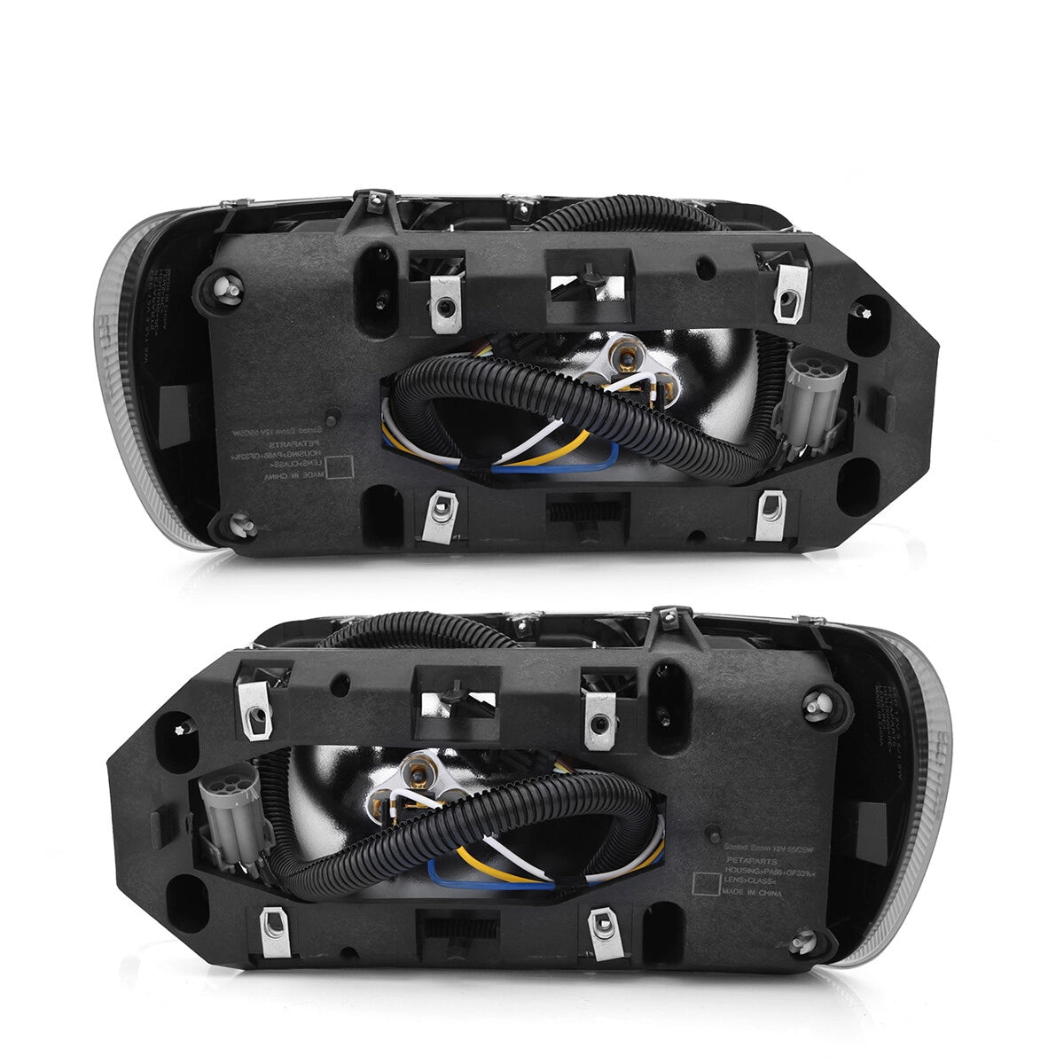 International 5900/9200/9400 LED Projector Headlights Pair – High/Low Beam