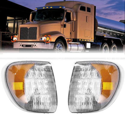International 9200/9400/5900 LED Side Marker Turn Signal Light Pair (Left & Right)