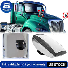 For International Hood Mirror Head – Chrome Square Convex (3594843C3)