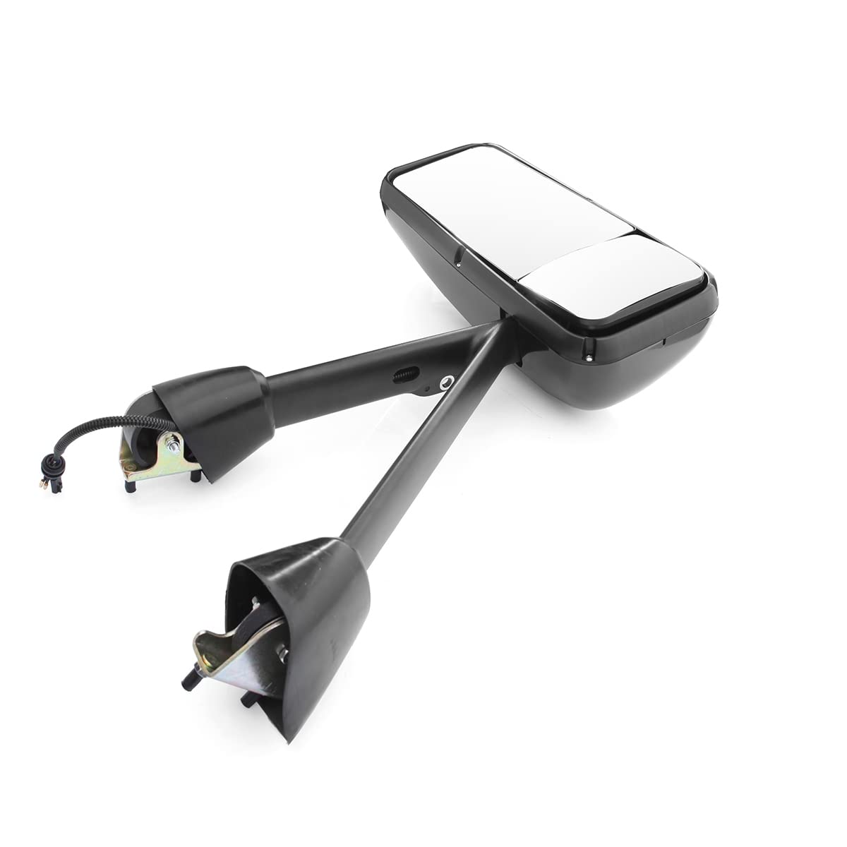 Kenworth T170–T800 Door Mirror – Power Heated, Chrome/Black