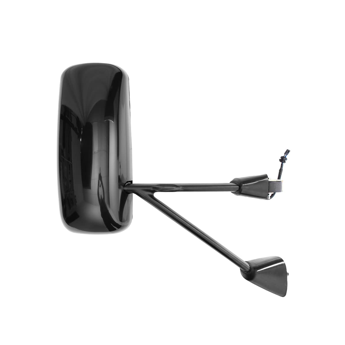 Kenworth T170–T800 Door Mirror – Power Heated, Chrome/Black