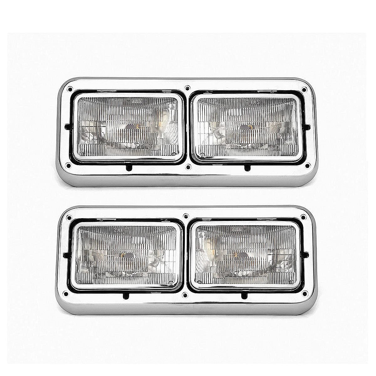 Kenworth T600/T800/W900L/W900B Halogen Headlights Pair – DOT Approved (4×6)