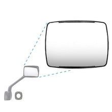 Kenworth T680 Hood Mirror Glass – Convex R320 Wide-Angle (Front) (Left/Right)