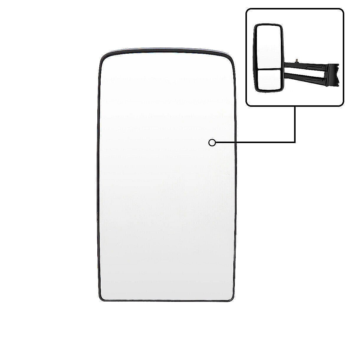 Kenworth T680/T880/W990 Heated Mirror Glass (2013–2019) – Convex Wide-Angle