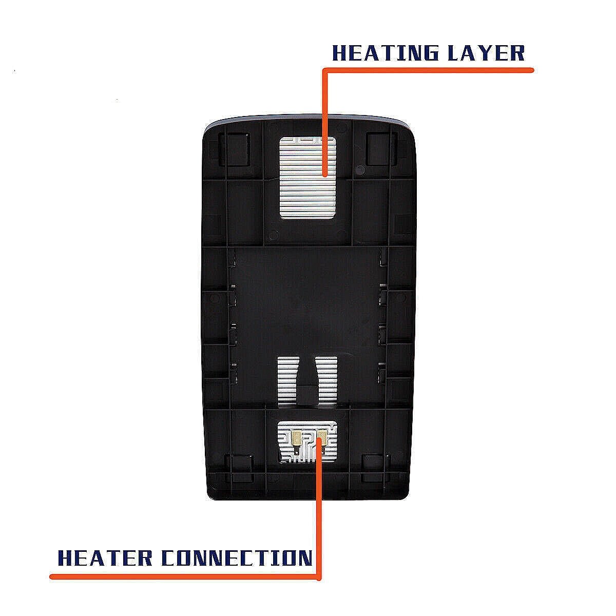 Kenworth T680/T880/W990 Heated Mirror Glass (2013–2019) – Convex Wide-Angle