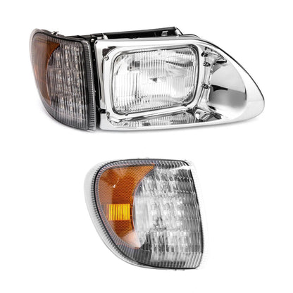 International 9200/9400/5900 LED Side Marker Turn Signal Light Pair (Left & Right)