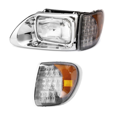 International 9200/9400/5900 LED Side Marker Turn Signal Light Pair (Left & Right)