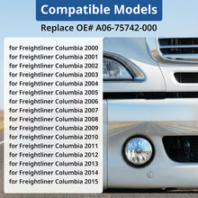 LED Fog Light Assembly for Freightliner Columbia (2008–2017) - Front Fog Lamps (Pair, Left & Right)